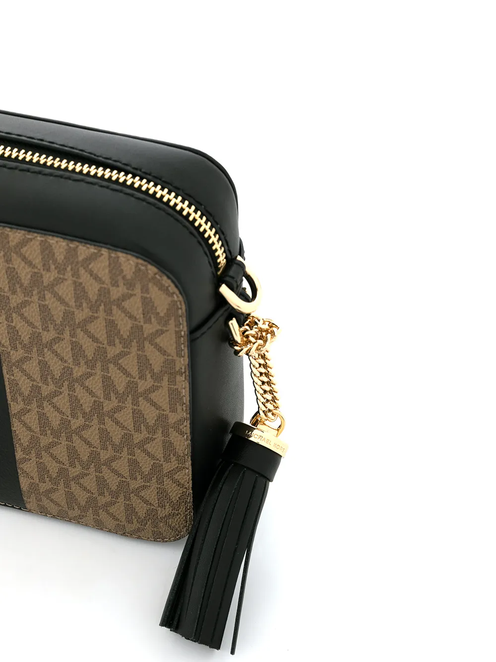 Descubrir 39+ imagen ginny medium logo crossbody bag michael kors