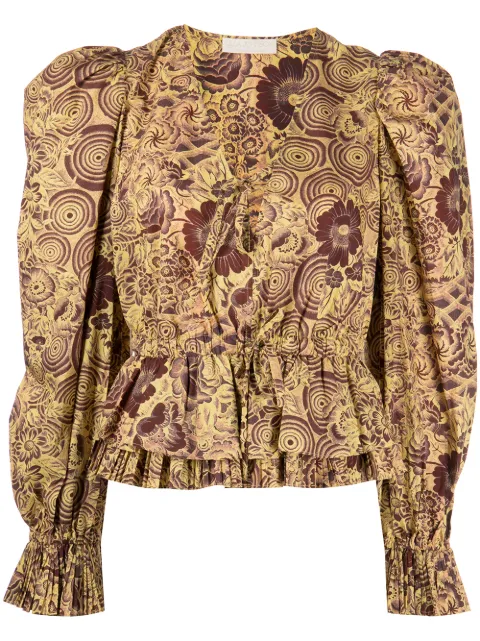 Ulla Johnson blusa con estampado floral