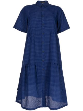 SPORT B. By Agnès B. Gingham-check Midi Dress - Farfetch