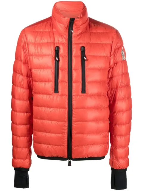 Moncler Grenoble chamarra capitonada con parche del logo