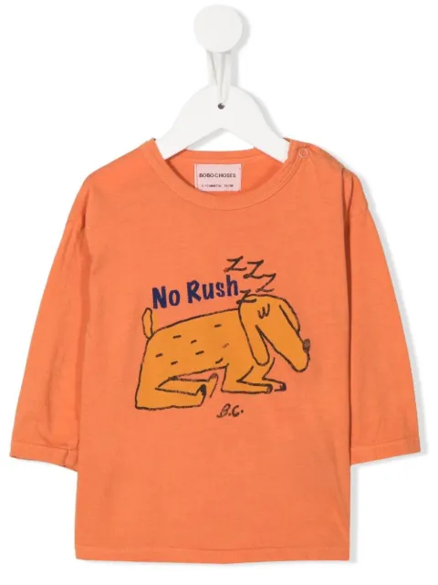 Bobo Choses playera manga larga con estampado gráfico