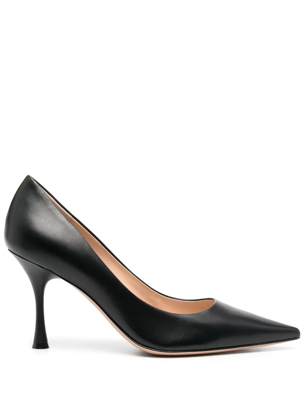 

Gianvito Rossi zapatillas de puntera en punta con tacón de 90mm - Negro