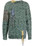 OAMC Astral crew-neck jumper - Green