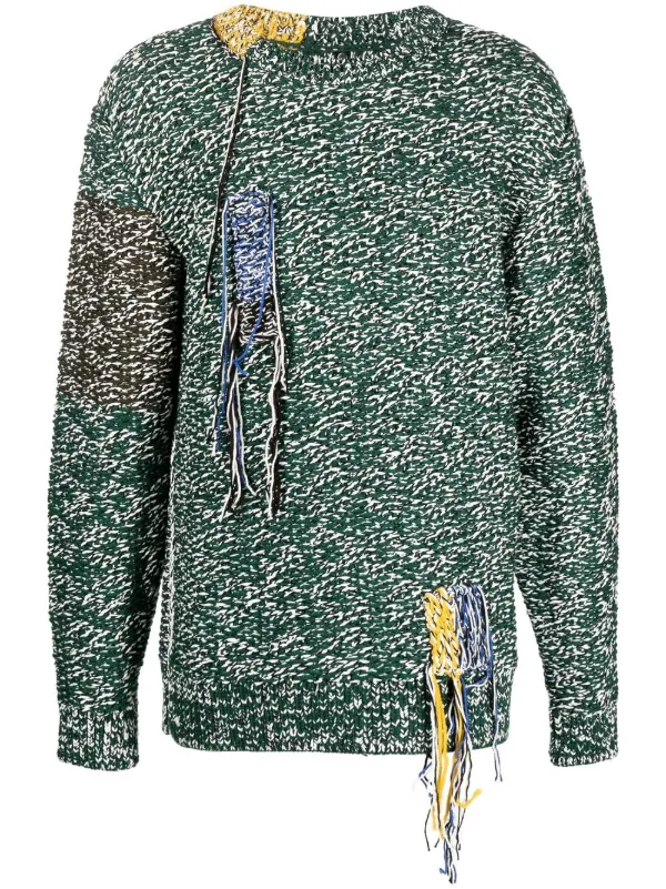 OAMC Astral crew-neck Jumper | Green | FARFETCH BH OAMC Astral crew-neck Jumper | Green | FARFETCH BH
