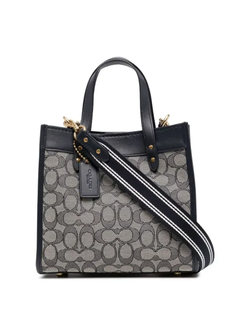 Coach Field monogram-pattern tote bag