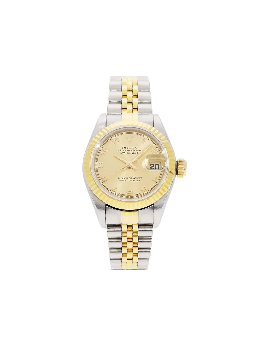 

Rolex reloj Lady-Datejust de 26mm 1996 pre-owned - Dorado