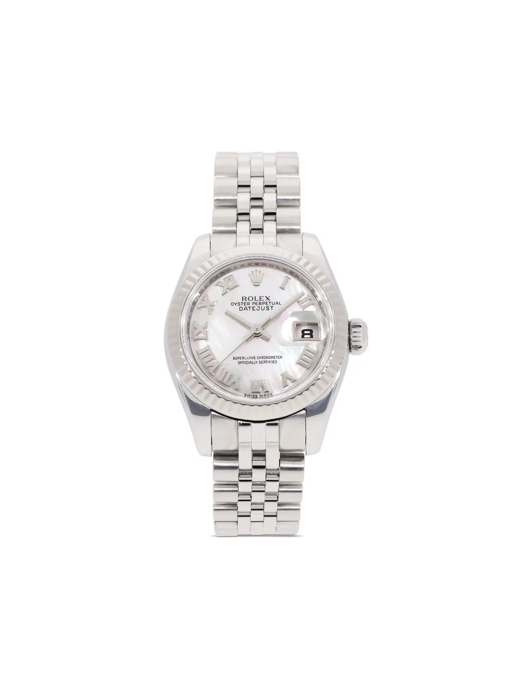 

Rolex reloj Lady-Datejust de 26mm 2007 pre-owned - Blanco