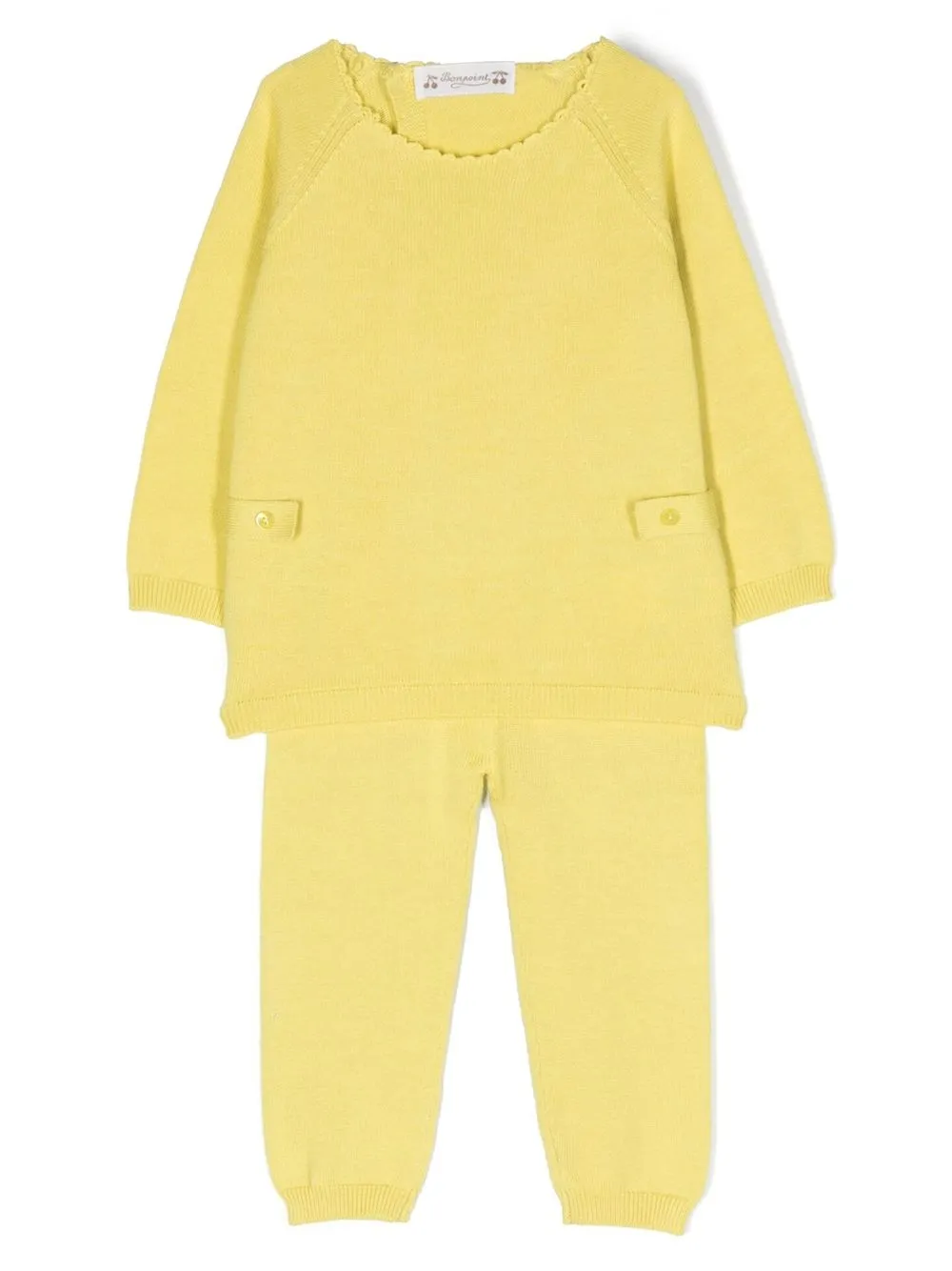 

Bonpoint traje deportivo tejido - Amarillo
