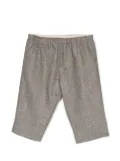 Bonpoint elasticated-waistband detail trousers - Grey