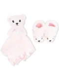 UGG Kids Bixbee and Lovey Bear slipper set - Pink