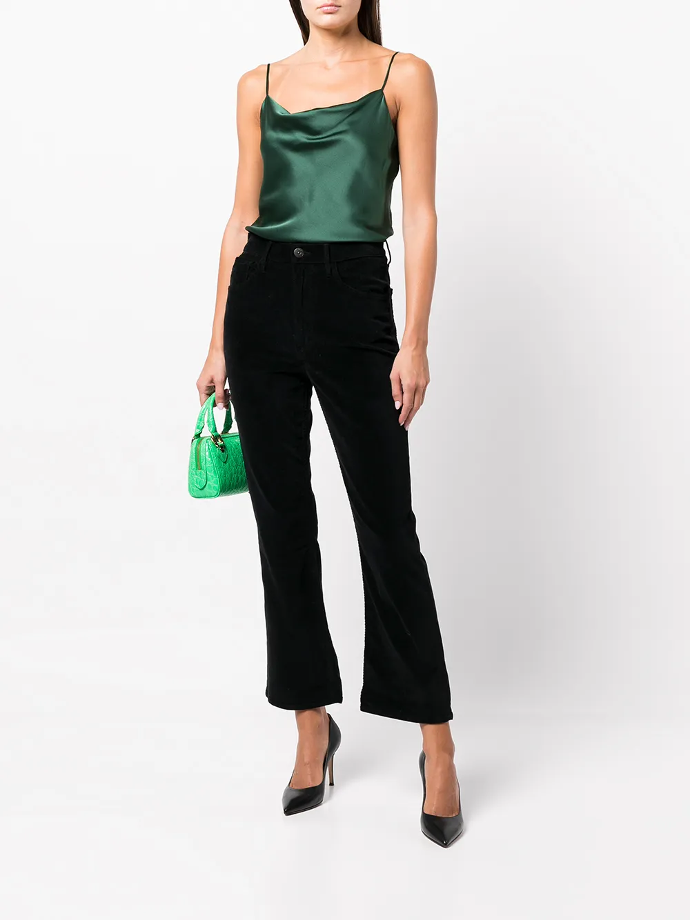 Cinq A Sept Spaghetti Strap Silk Top Farfetch