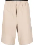 GR10K elasticated-waistband shorts - Neutrals