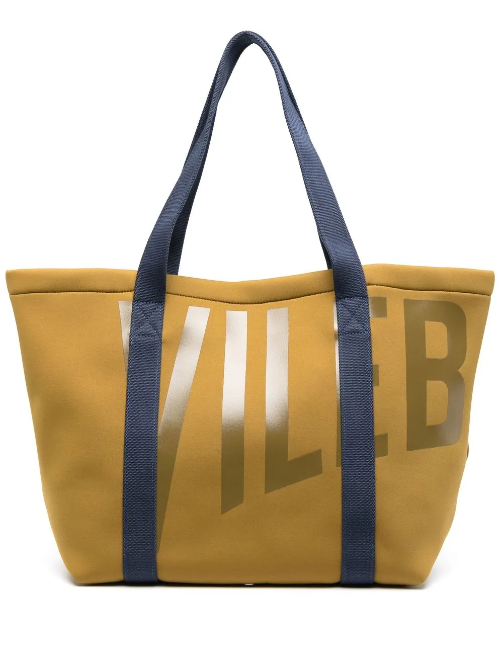 

Vilebrequin tote con logo estampado - Verde