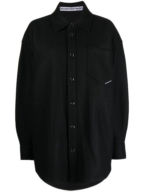 Alexander Wang oversized shirt jacket 