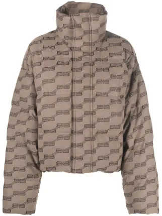 Balenciaga jacket womens brown online