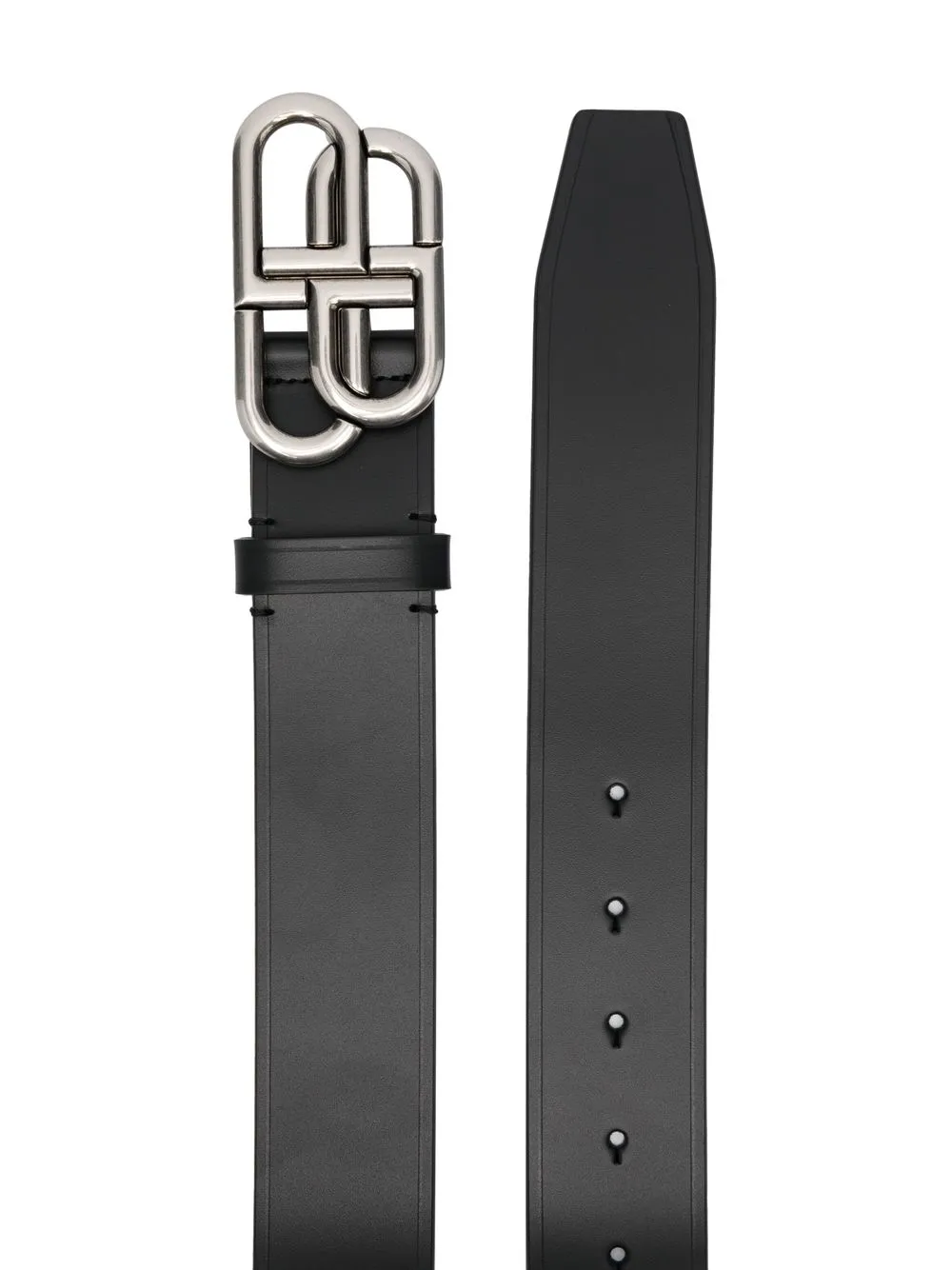 Balenciaga logo-buckle Leather Belt - Farfetch