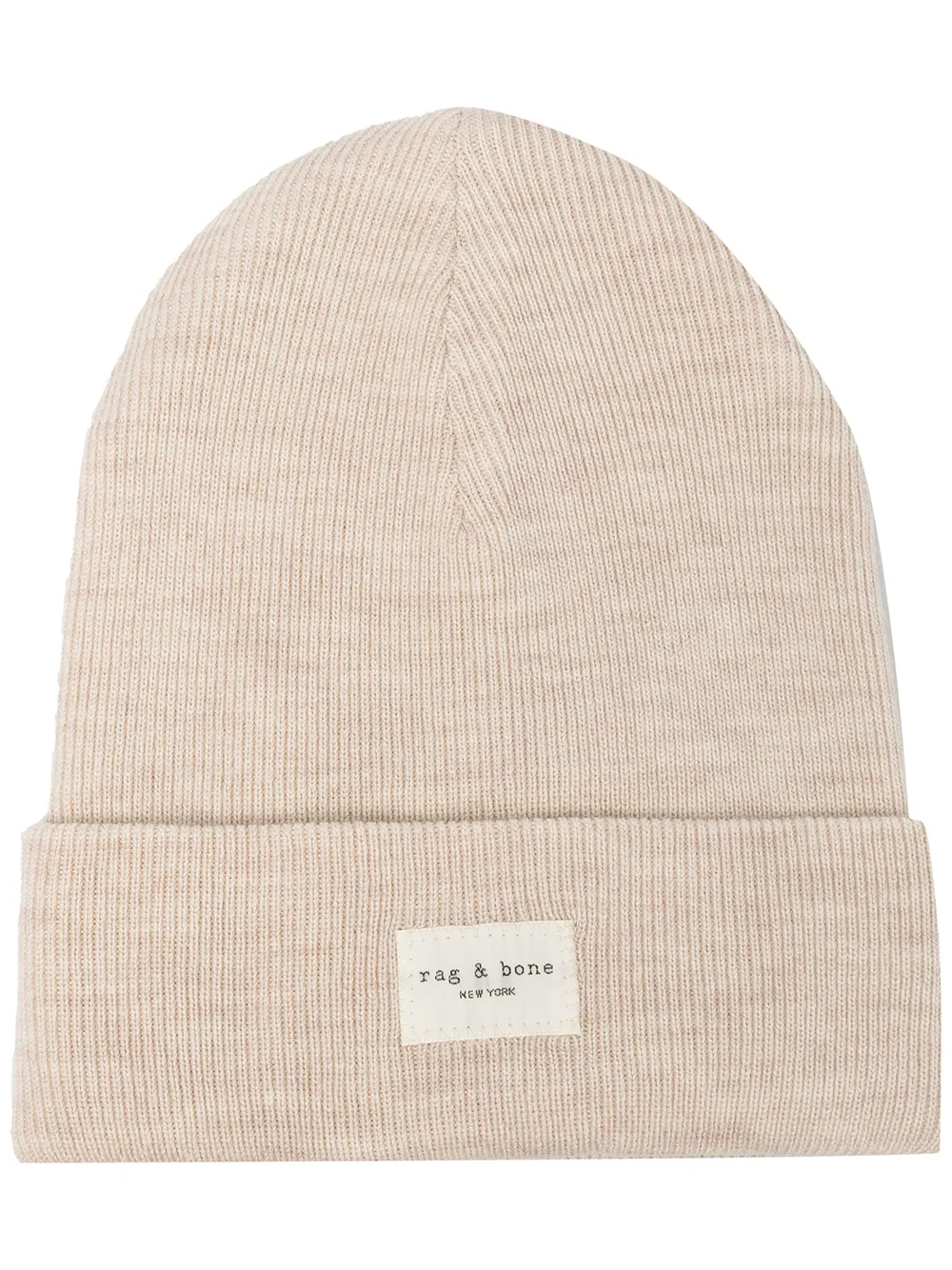 

rag & bone Addison ribbed knit beanie - Neutrals