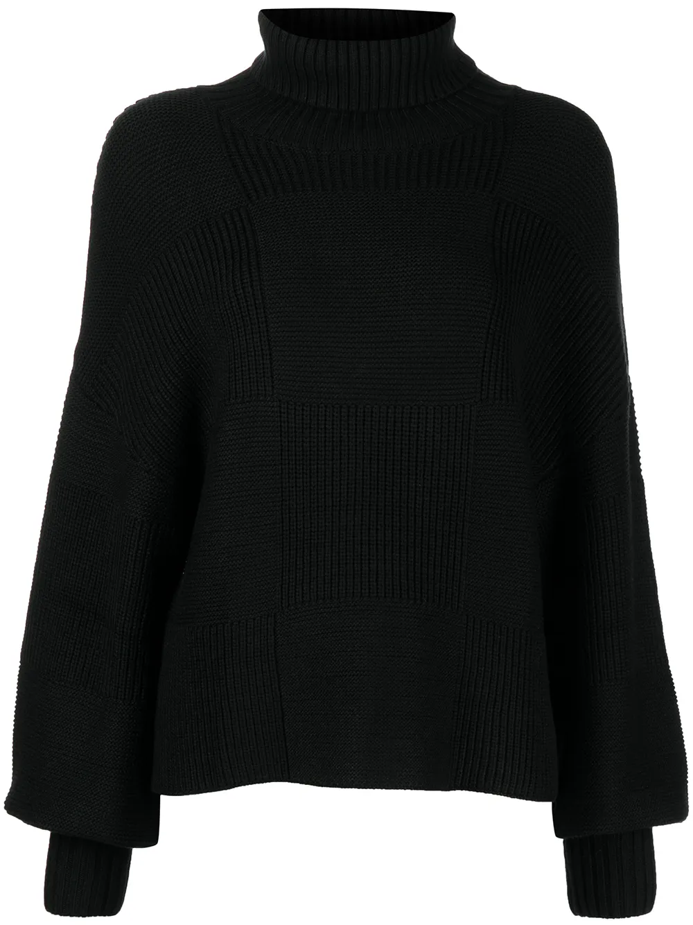 

STAUD Benny roll-neck jumper - Black