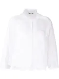 SHIATZY CHEN lace collar jacket set - White