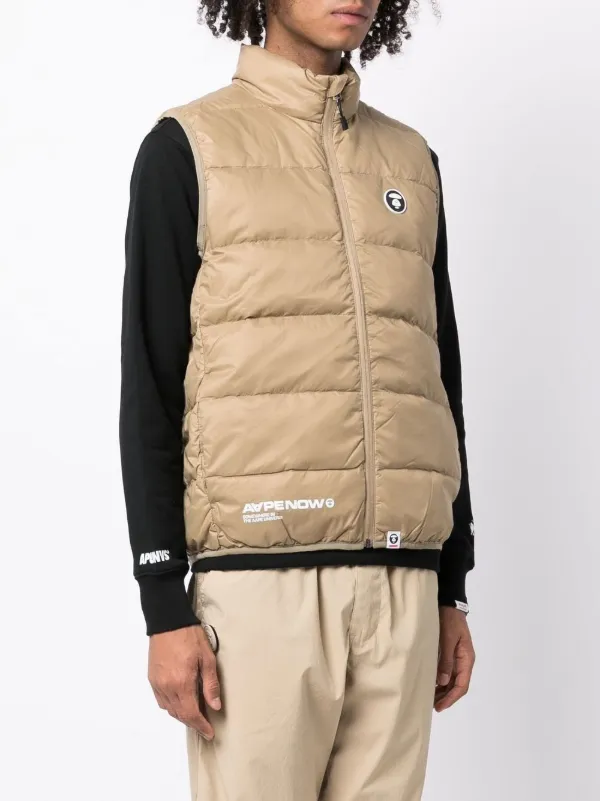 AAPE BY *A BATHING APE® Quilted down-padded Gilet - Farfetch