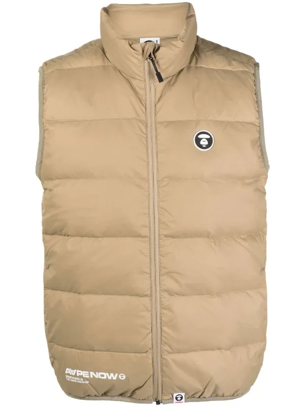 AAPE BY *A BATHING APE® Quilted down-padded Gilet - Farfetch