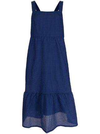 SPORT B. By Agnès B. Gingham-check Midi Dress - Farfetch