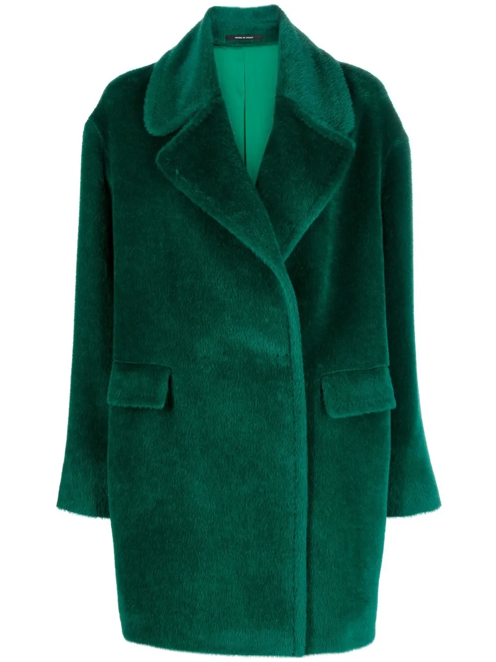 

Tagliatore single-breasted wool coat - Green