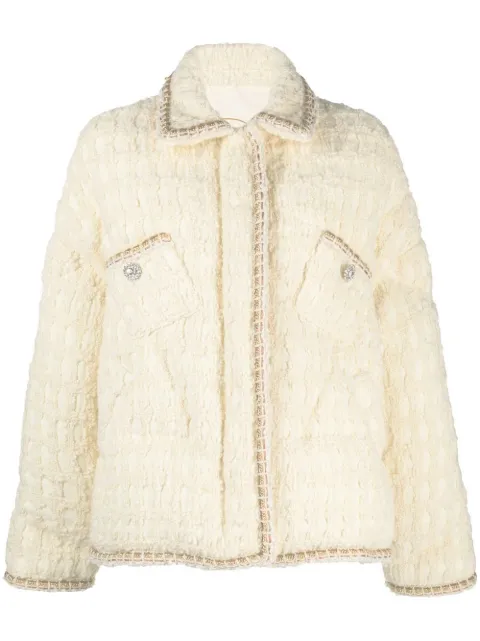 Khrisjoy tweed puffer jacket