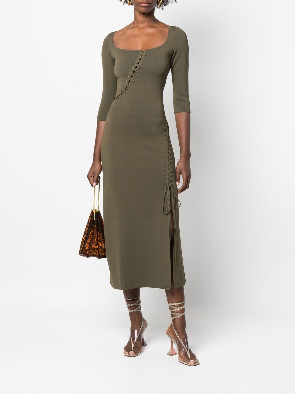 Cult Gaia fineknit Midi Dress Farfetch