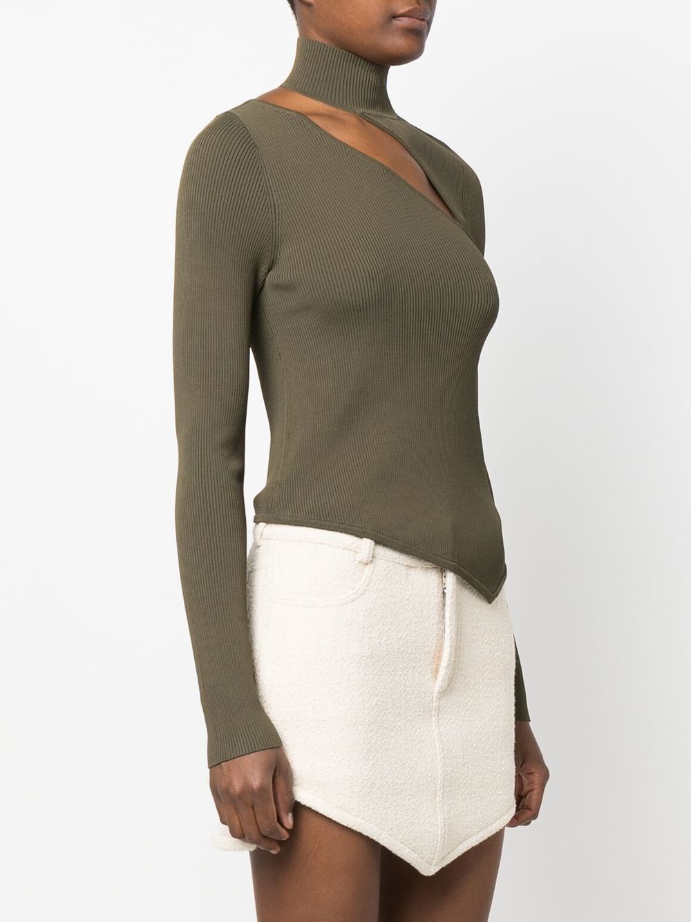 Cult Gaia asymmetric cut-out top Women