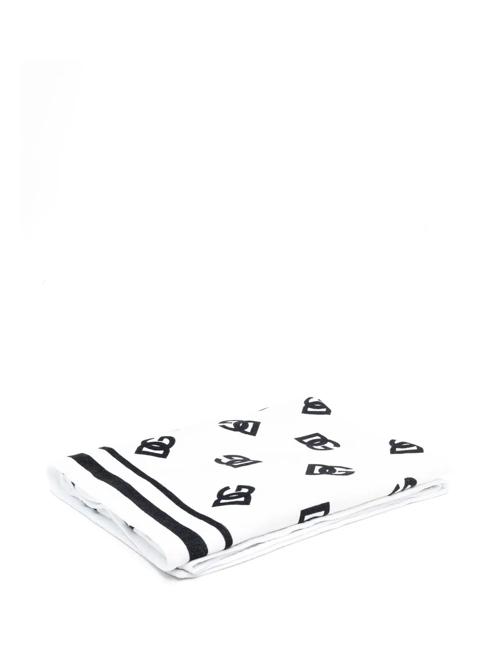 Dolce & Gabbana Logo Print Towel In White