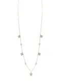 Yoko London 18kt yellow gold Petal pearl and diamond necklace