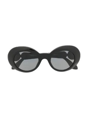 Nero Farfetch Bambina Accessori Occhiali da sole Occhiali tondi 
