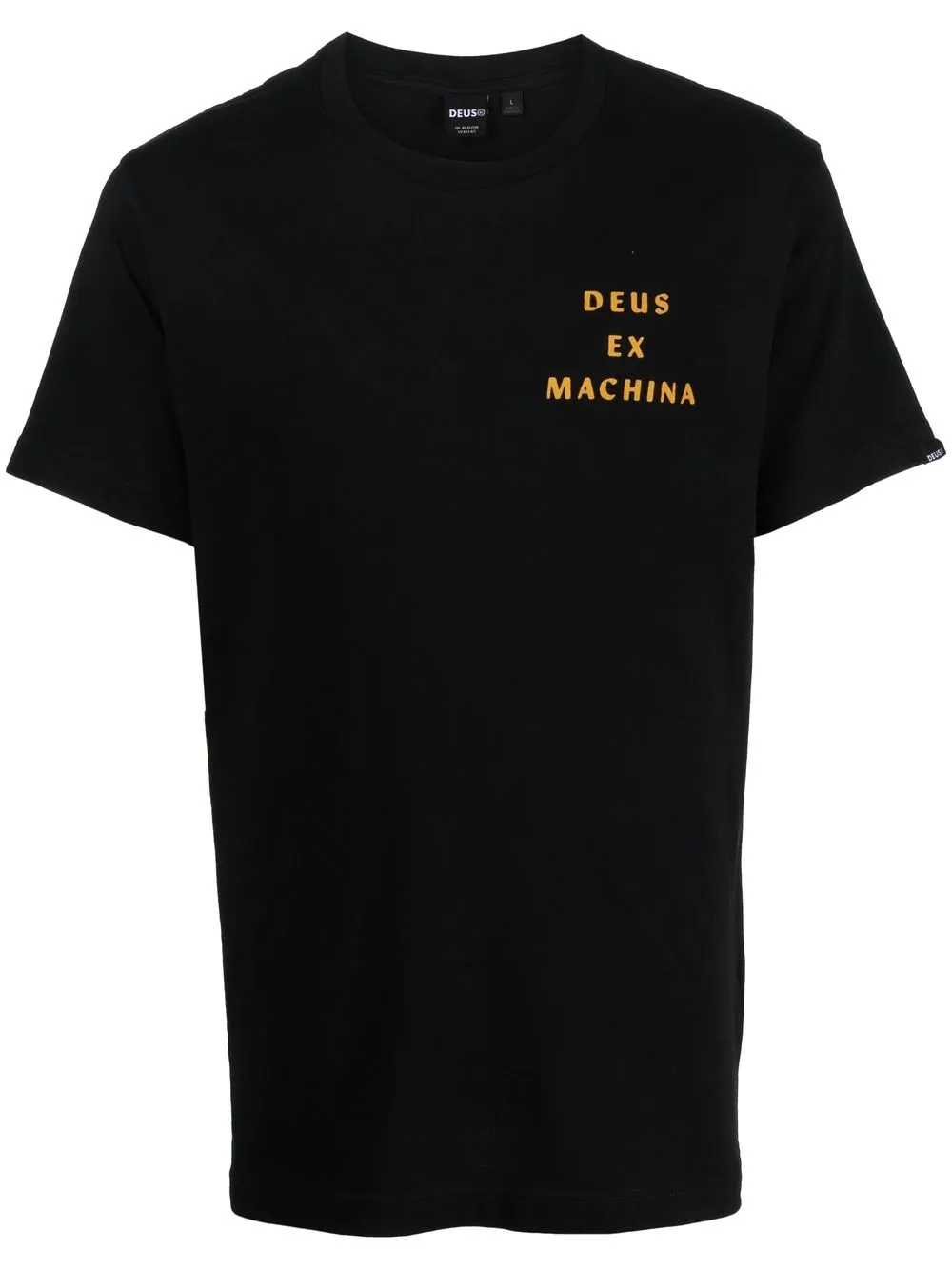 

Deus Ex Machina playera manga corta con logo estampado - Negro