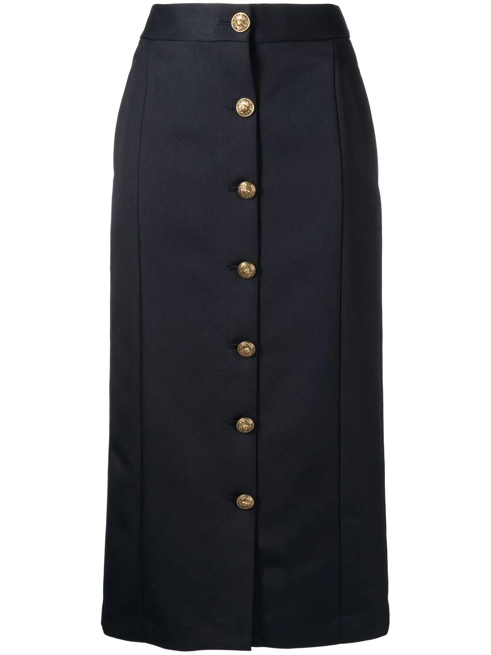 

Golden Goose buttoned pencil skirt - Black