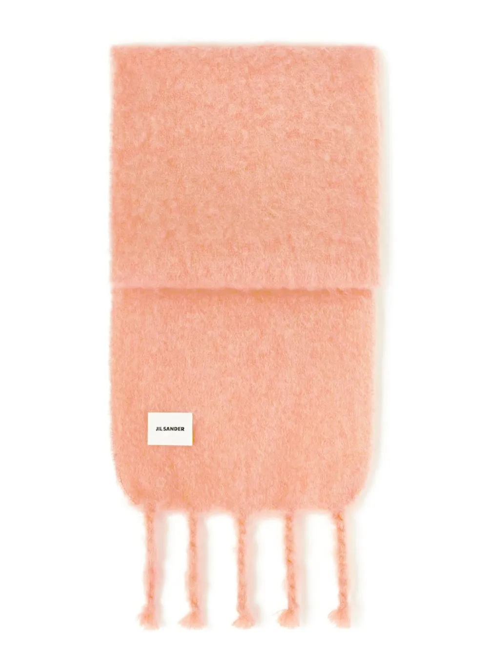 Jil Sander Knitted Mohair Scarf Farfetch