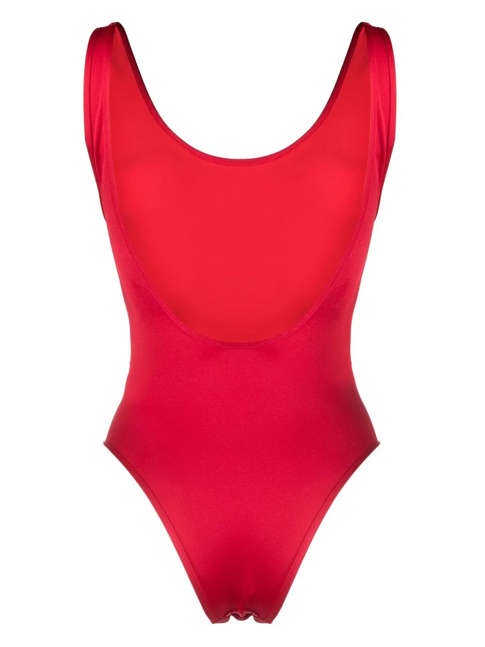 Balmain Badpak met logoprint - Rood