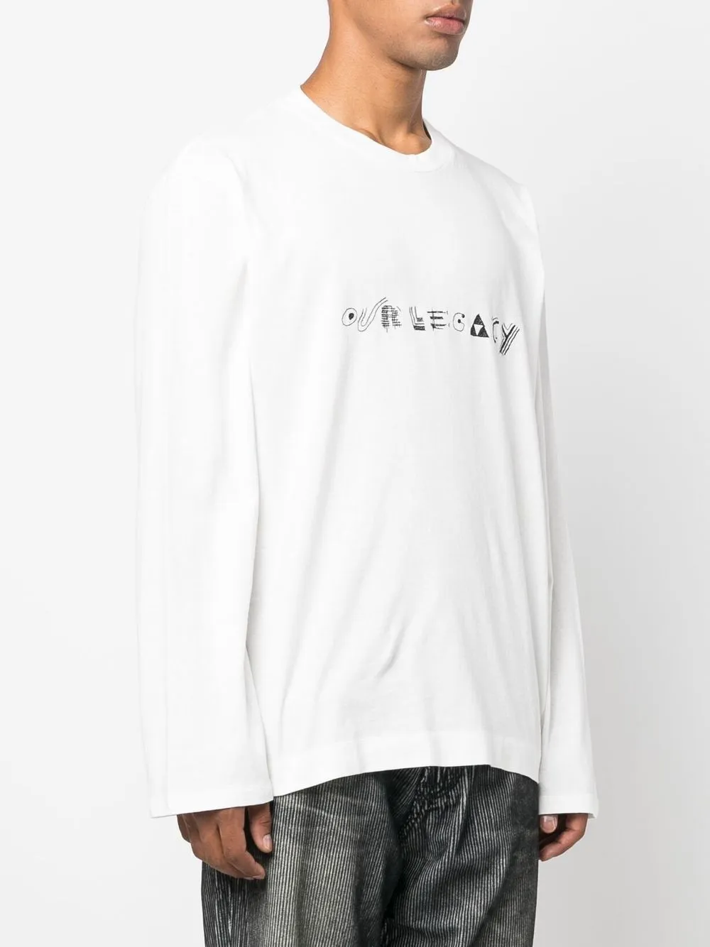 Our Legacy Men's Shirt Con Stampa White main image 1