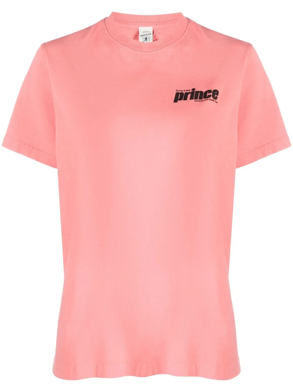 

Sporty & Rich Prince Sporty graphic-print T-shirt - Pink