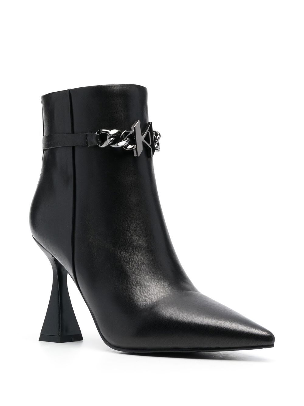 Karl Lagerfeld Monogram Chain Link Boots Farfetch