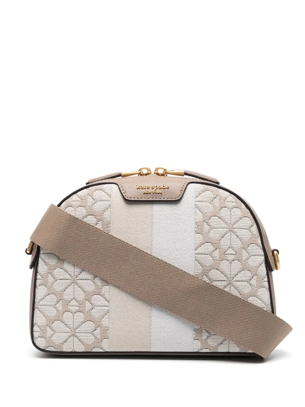 

Kate Spade bolsa crossbody Addy en jacquard - Neutro