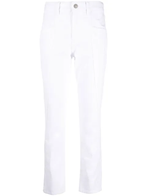ISABEL MARANT panelled skinny-cut jeans