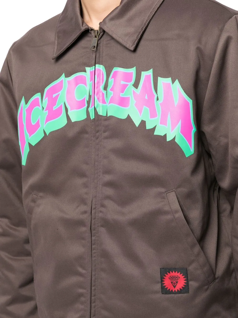 ICECREAM logoprint Bomber Jacket Farfetch