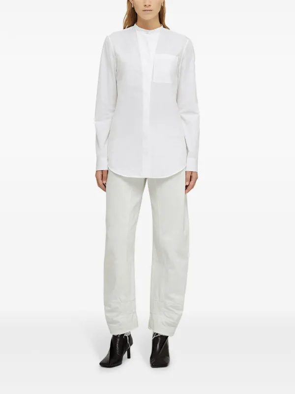 Jil Sander Tuesday シャツ | ホワイト | FARFETCH JP Jil Sander Tuesday シャツ | ホワイト | FARFETCH JP