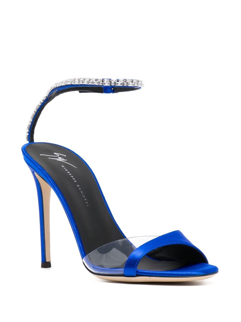 Giuseppe Zanotti Leeah sandalen met kristal - Blauw