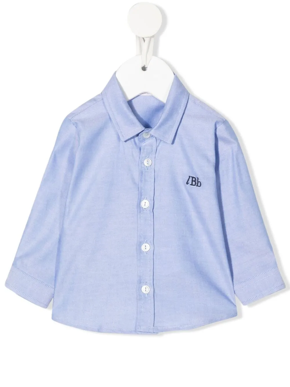 

Le Bebé Enfant camisa con logo bordado - Azul