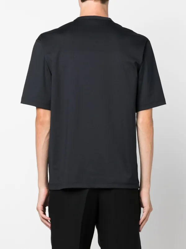 【JIL SANDER】(W) Jil Sander Logo Short Sleeve T-Shirt Black Jil Sander logo-print short-sleeve T-shirt | Black | FARFETCH