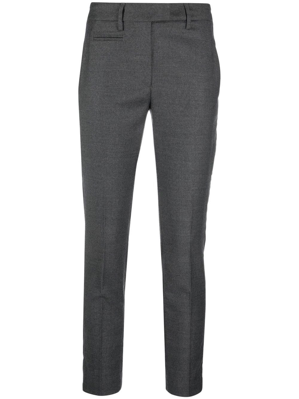 

DONDUP tapered virgin wool trousers - Grey