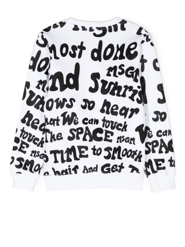 msgm キッズ　トレーナー MSGM トレーナー MSGM(エムエスジーエム)Kids ＆ Junior