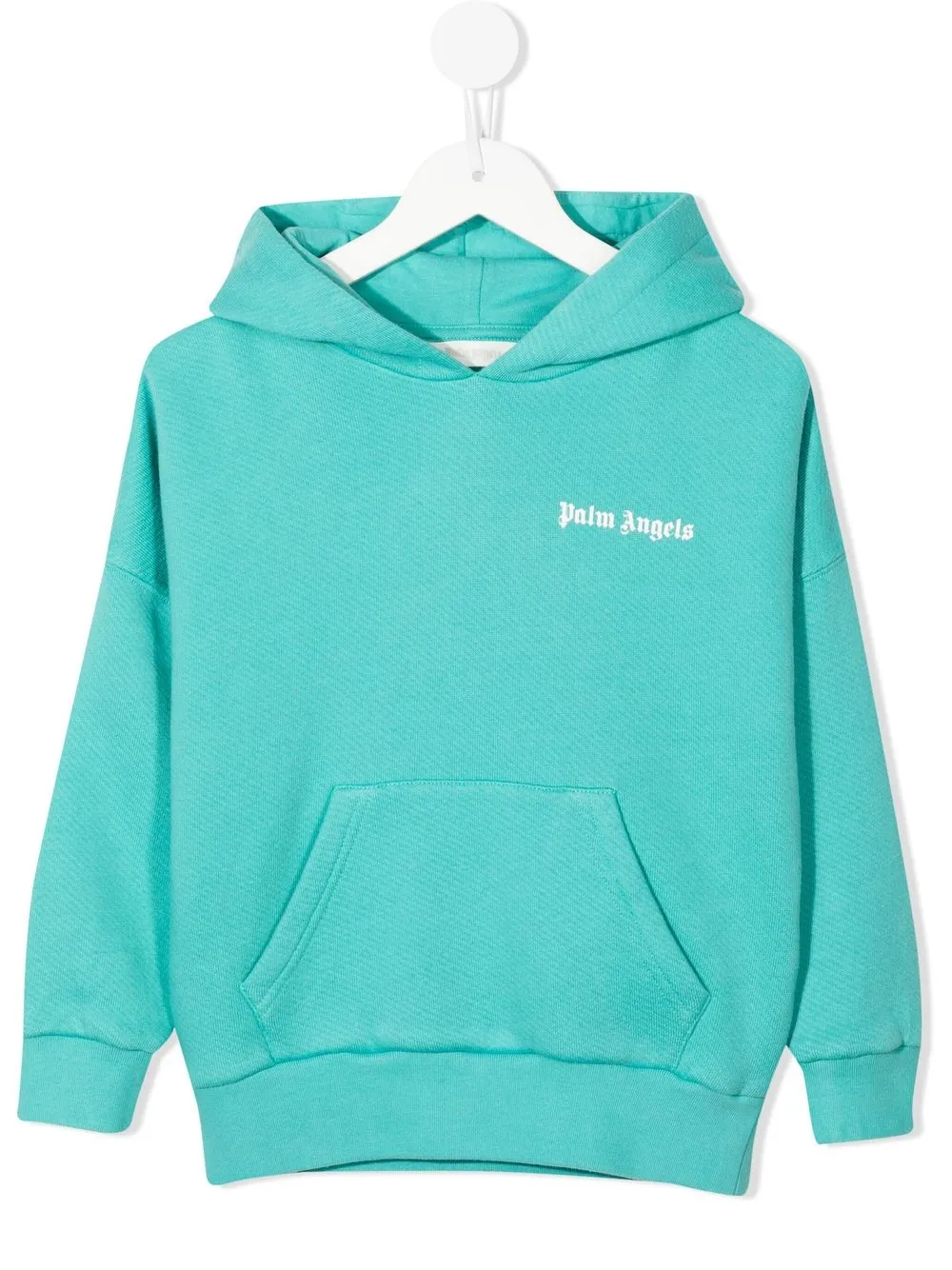 

Palm Angels Kids hoodie con logo estampado - Verde